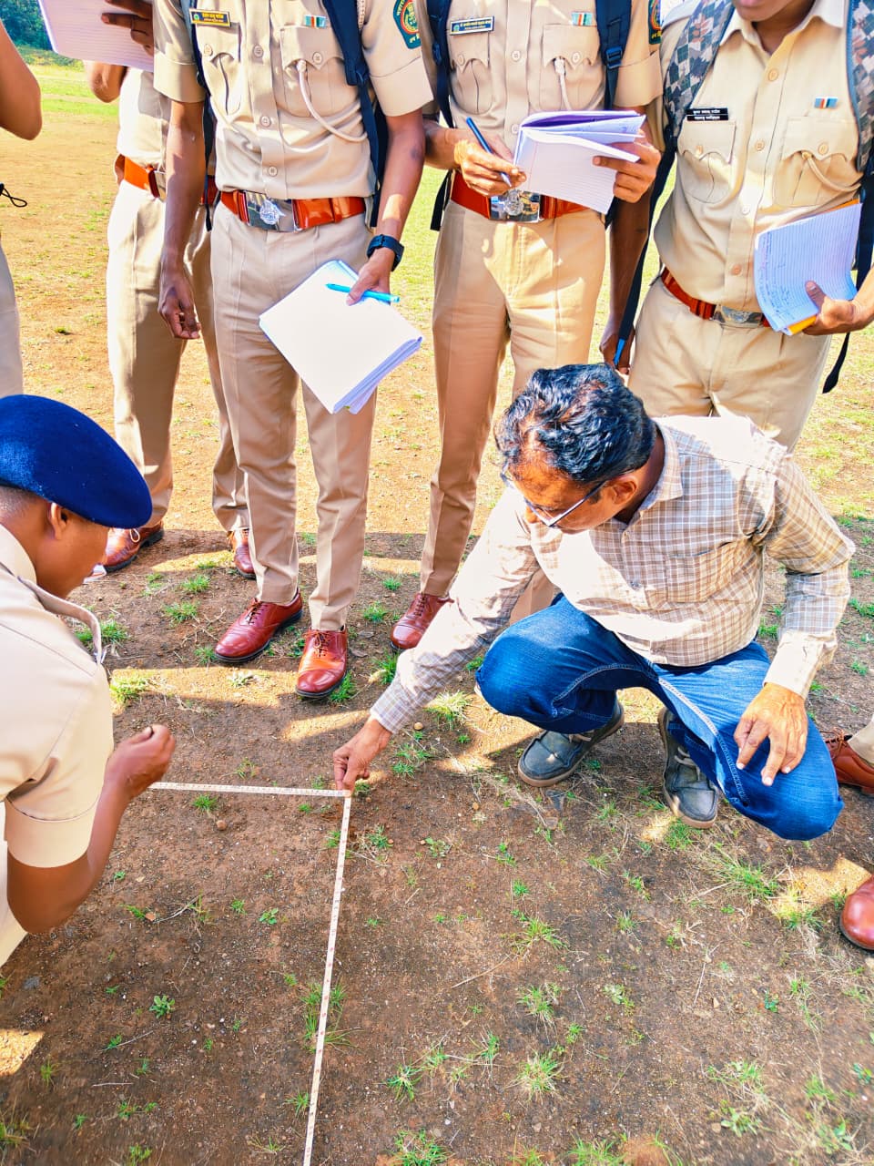 सत्र क्र. ६३ क्षेत्रीय दौरा प्रात्यक्षिक मृद व जलसंधारण
