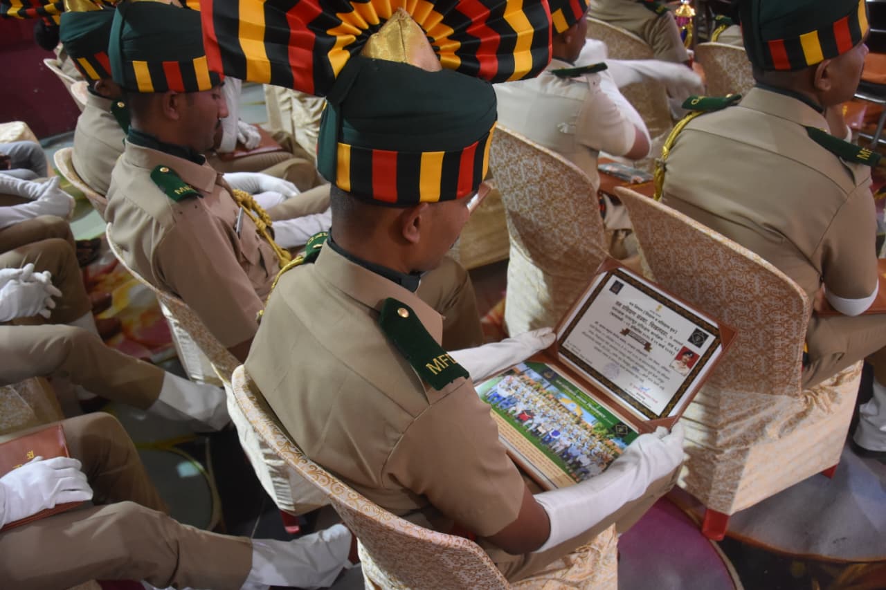 Convocation of forest guard batch no. 63
