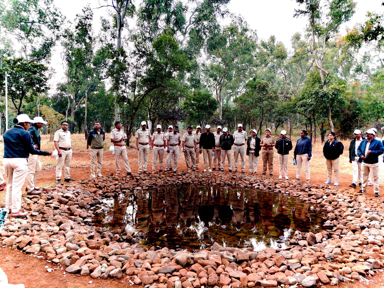 वनरक्षक /वनपाल यांचे अल्पमुदत प्रशिक्षण क्षेत्रीय दौरा