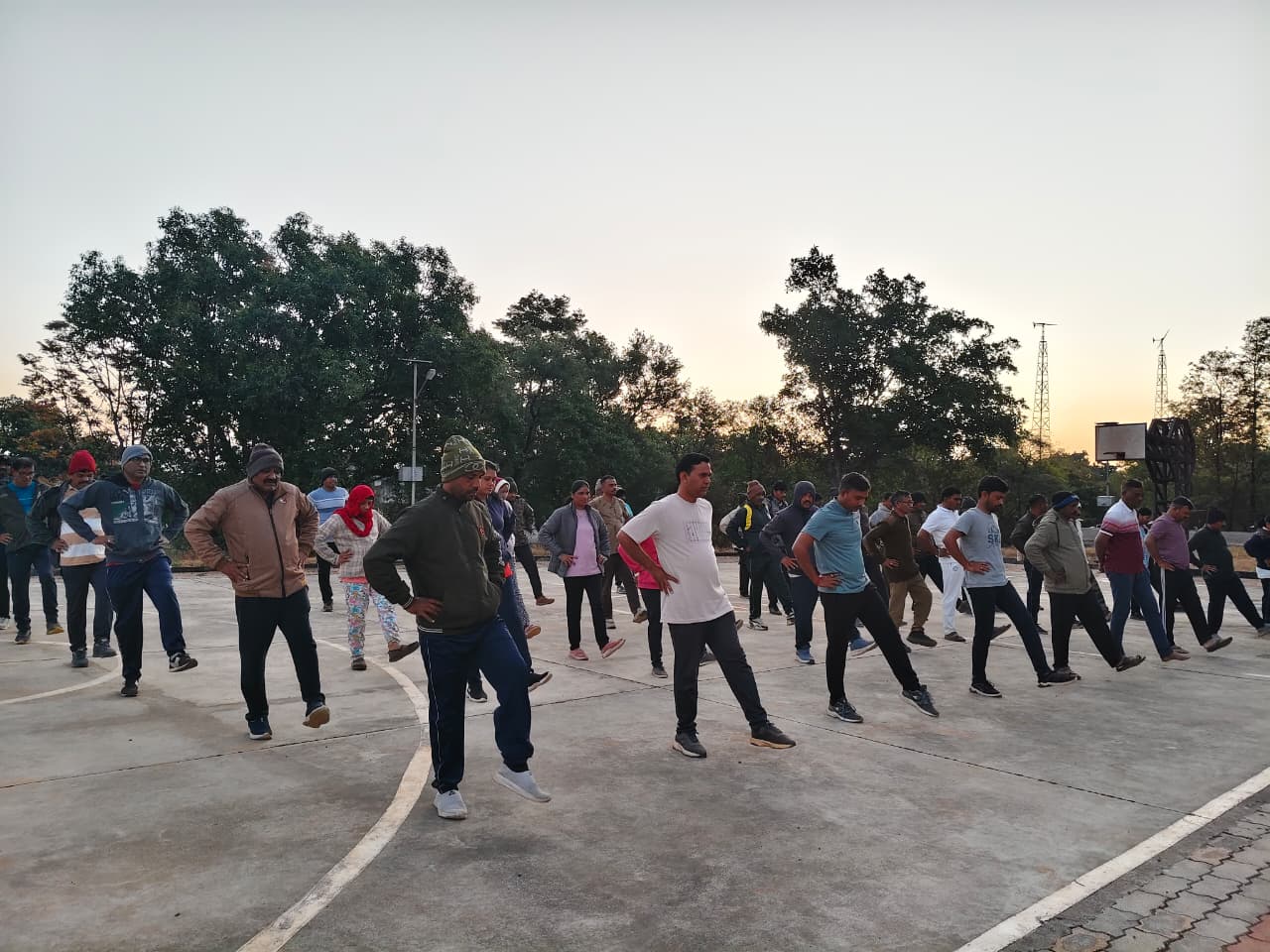 लेखापाल/लिपिक/वनपाल यांचे अल्पमुदत प्रशिक्षण योगा क्लास