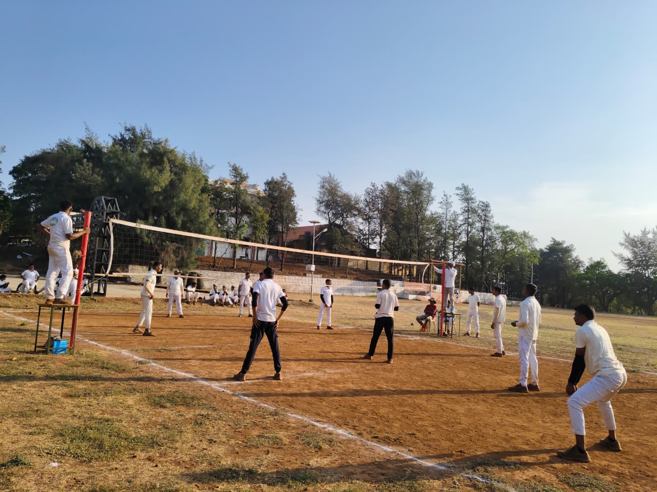 क्रीडा स्पर्धा - व्होलीबॉल  - वन प्रशिक्षण संस्था, चिखलदरा