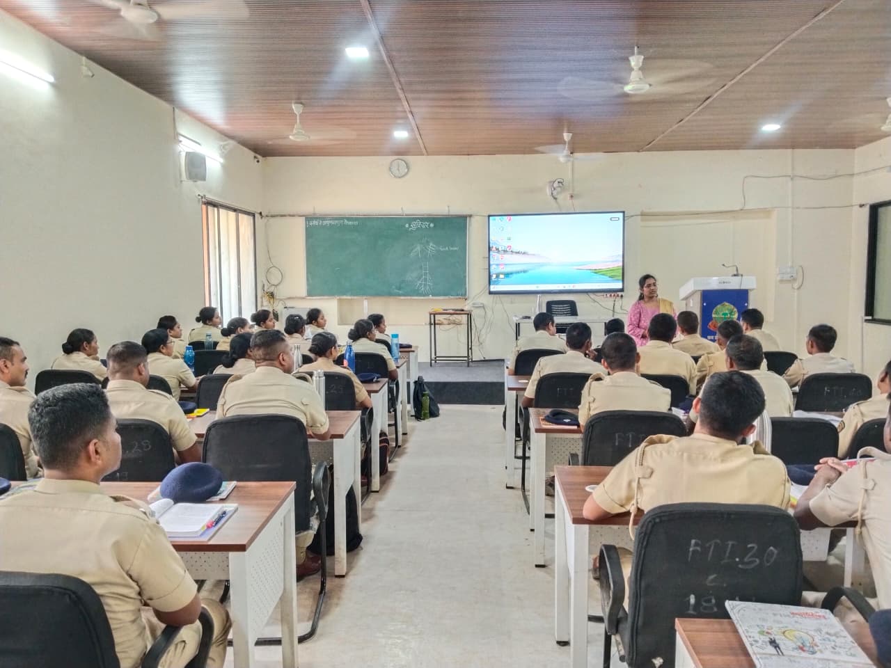 Forest Guard Batch No. 64 Class Room Study Photos