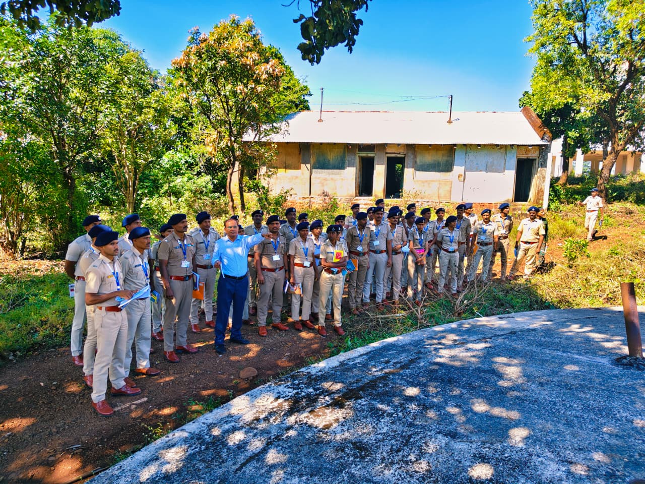 सत्र क्र. ६३  क्षेत्रीय दौरा  प्रात्यक्षिक  वनाभियांत्रिकी