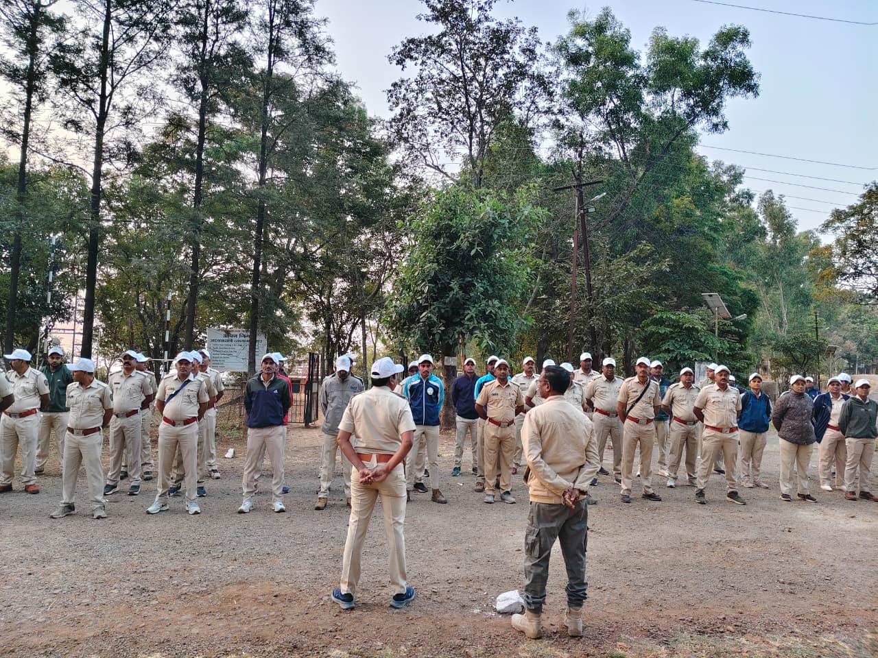 वनरक्षक /वनपाल यांचे अल्पमुदत प्रशिक्षण ट्रेंकिंग / क्षेत्रीय दौरा