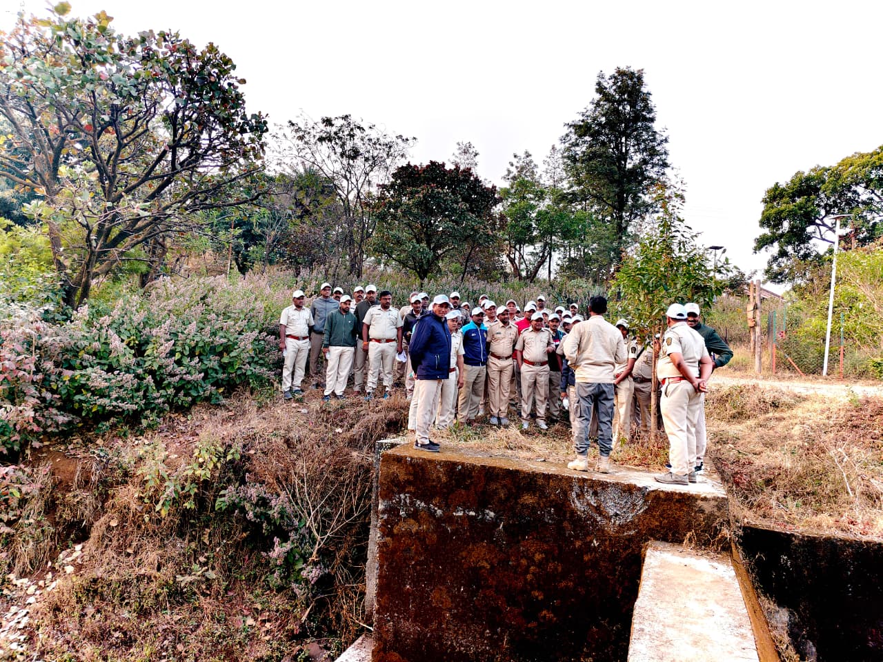 वनरक्षक /वनपाल यांचे अल्पमुदत प्रशिक्षण ट्रेंकिंग / क्षेत्रीय दौरा