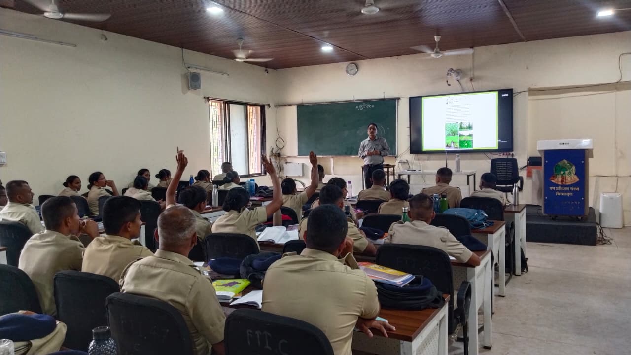 Forest Guard Batch No. 64 Class Room Study Photos